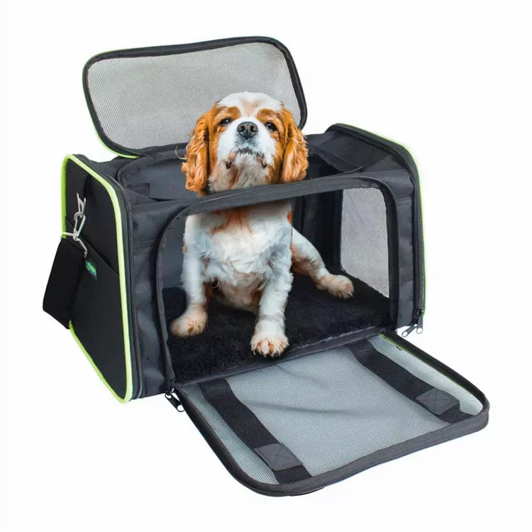 GOOPAWS Soft-Sided Kennel Pet Carrier Airline Approved