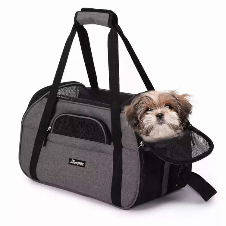 JESPET Soft-Sided Kennel Pet Carrier Airline Approved
