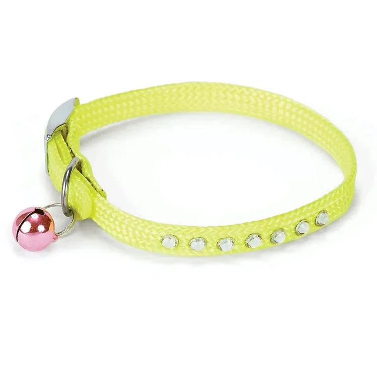 SFY Jeweled Nylon Collar 3/8inx9in
