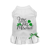 Little Miss Mischief St. Patrick's Day Pup Dress!" ๐๐พ๐
