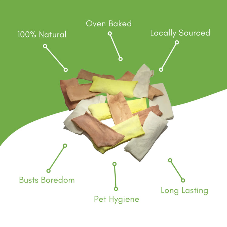 Chewmax Free Range Rawhide Bacon Chip