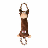 KONG® Tugger Knots Moose Dog Rope Toy - Medium/Large, Durable Interactive Fun for Dogs