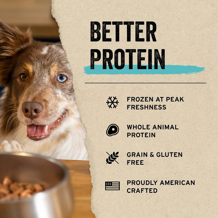 Vital Essentials(R) Freeze-Dried Raw Duck Protein Mix-In Meal Topper for Dogs
