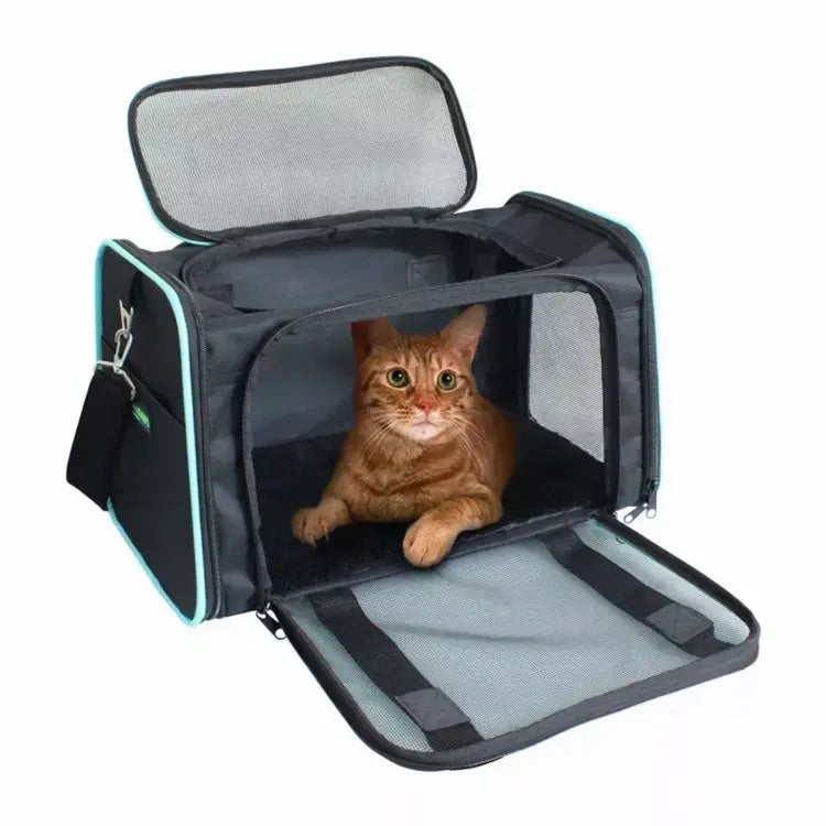 GOOPAWS Soft-Sided Kennel Pet Carrier Airline Approved