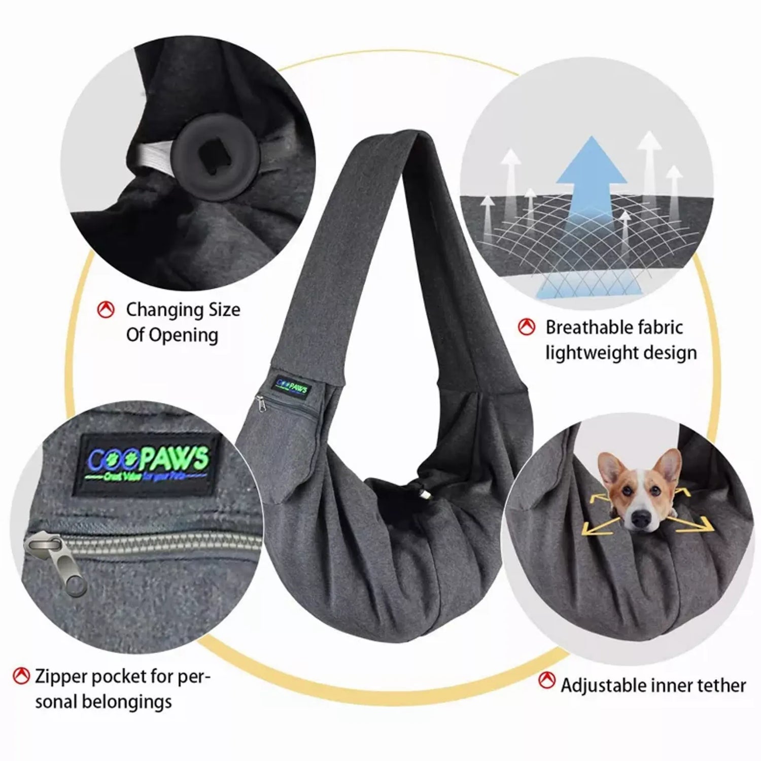 JESPET Comfy Pet Sling