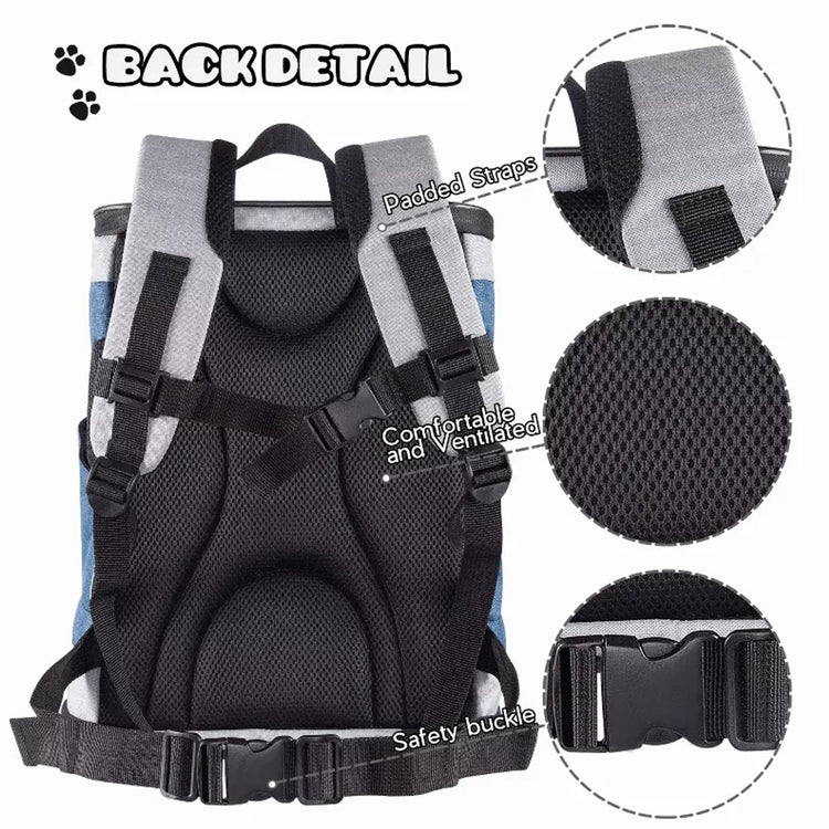 JESPET Pet Backpack Carrier for Small Dogs