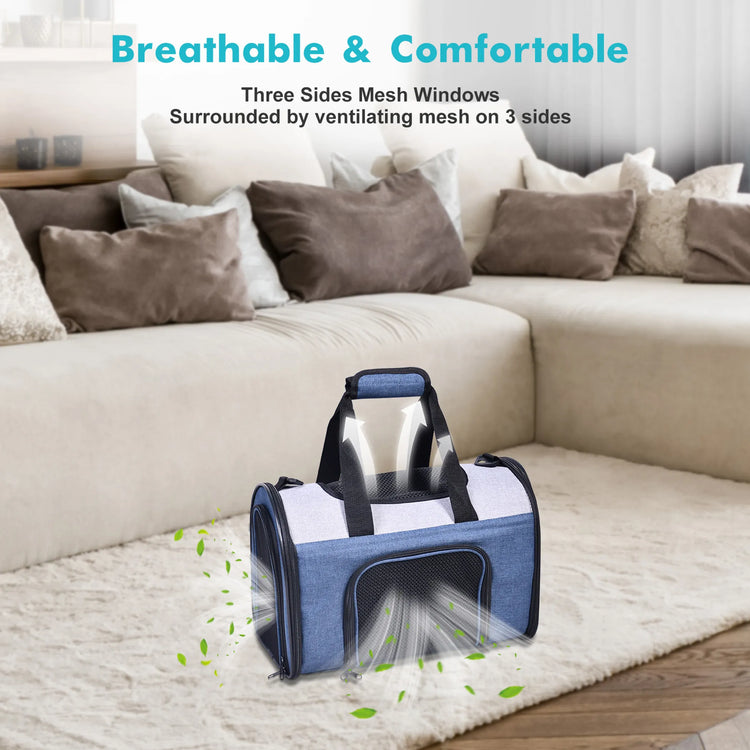 JESPET Soft-Sided Kennel Pet Carrier Airline Approved