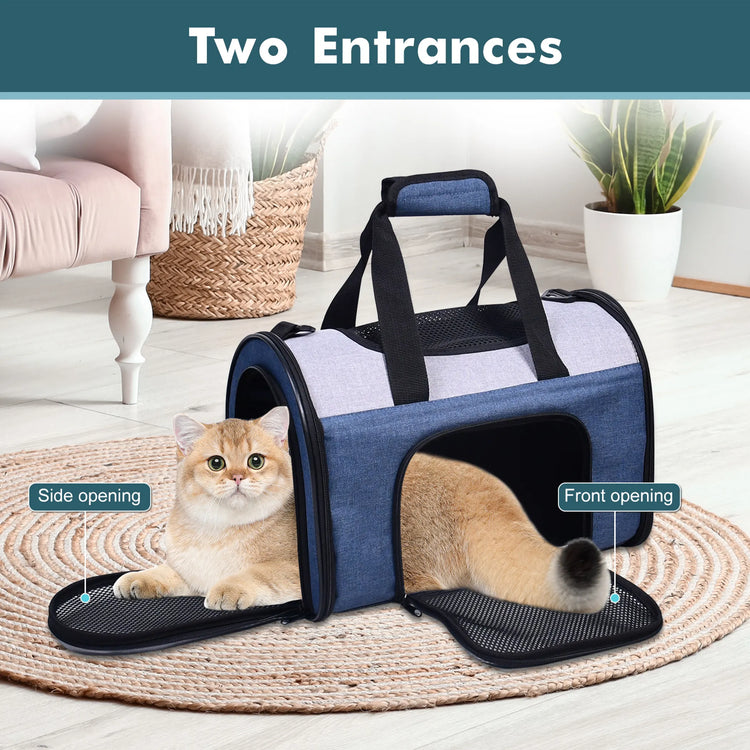JESPET Soft-Sided Kennel Pet Carrier Airline Approved