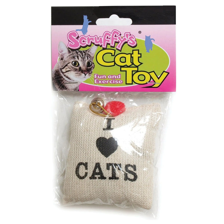 Scruffy's Catnip Burlap Sack – Premium Catnip for Endless Playtime!
