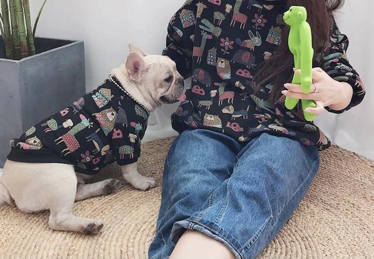 Wildly Adorable: Match Your Pet in Style with Animal Print Outfits! 🐾✨