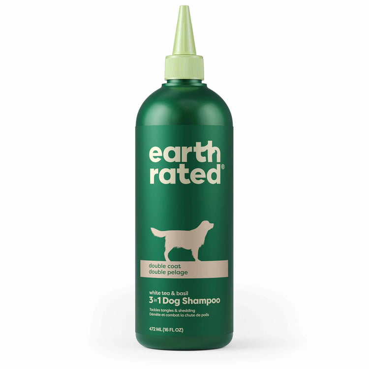 Earth Rated 3-in-1 Dog Shampoo Double Coat 16oz