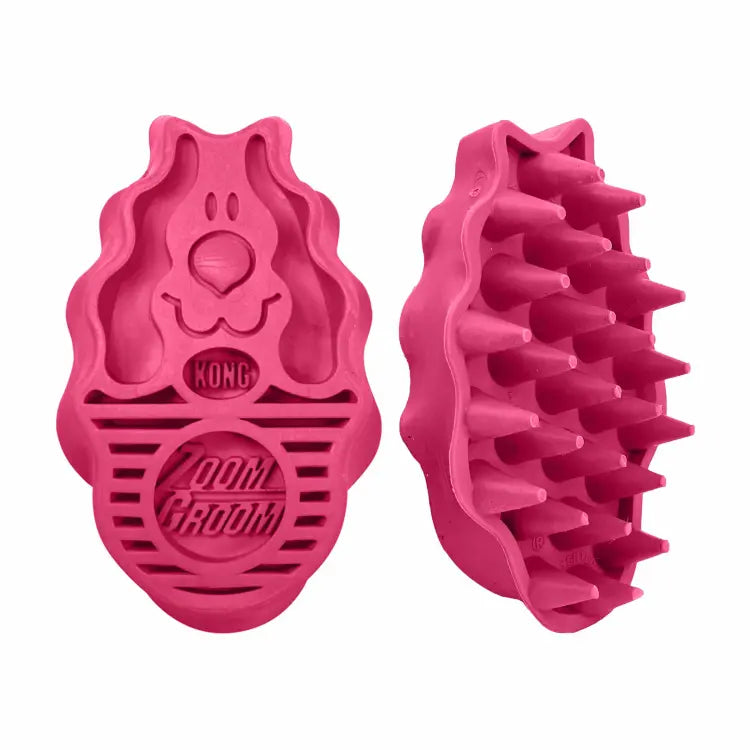 KONG® ZoomGroom® Raspberry Brush Large