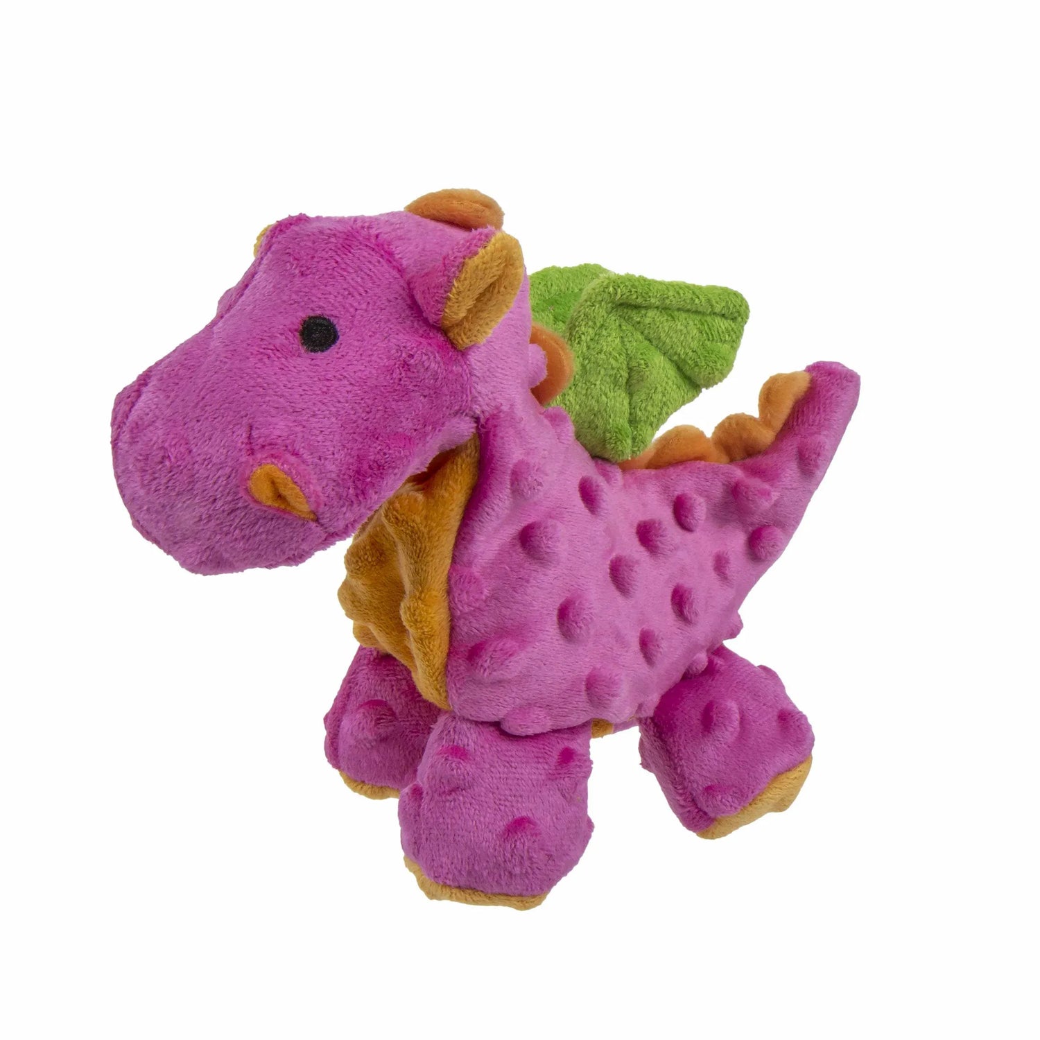 goDog Dragons Squeaky Plush Dog Toy
