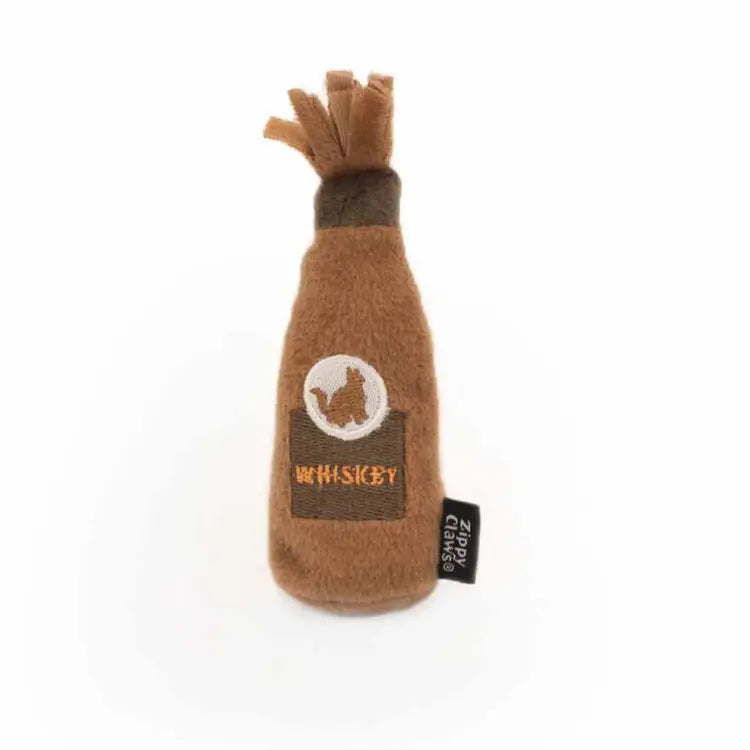 ZippyClaws Catnip Crusherz - Whiskey: Fun and Engaging Catnip Toy for Your Feline Friend
