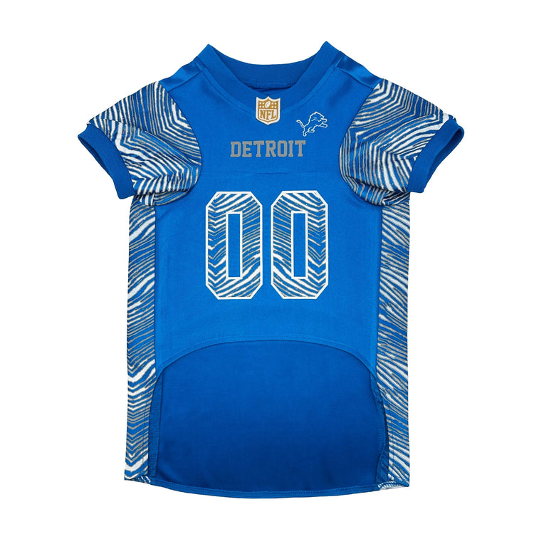 Detroit Lions Zubaz Pet Jersey