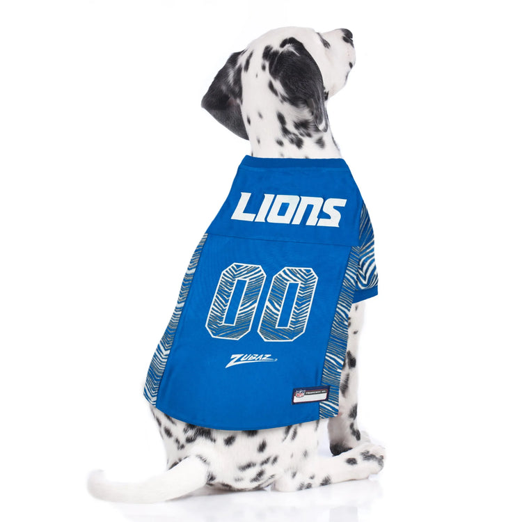Detroit Lions Zubaz Pet Jersey