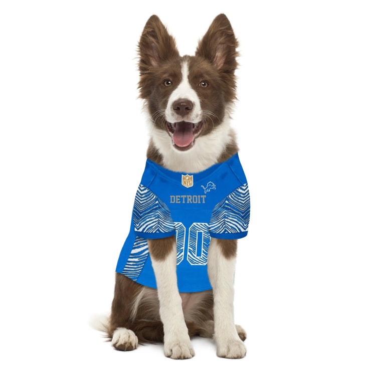 Detroit Lions Zubaz Pet Jersey