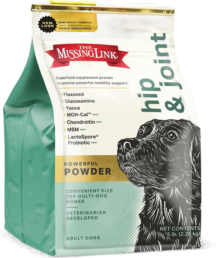 The Missing Link - Premium Hip & Joint Dog Supplement, Original 1lb