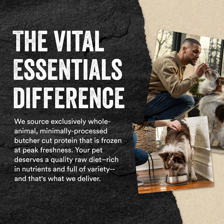 Vital Essentials(R) Freeze-Dried Raw Duck Protein Mix-In Meal Topper for Dogs