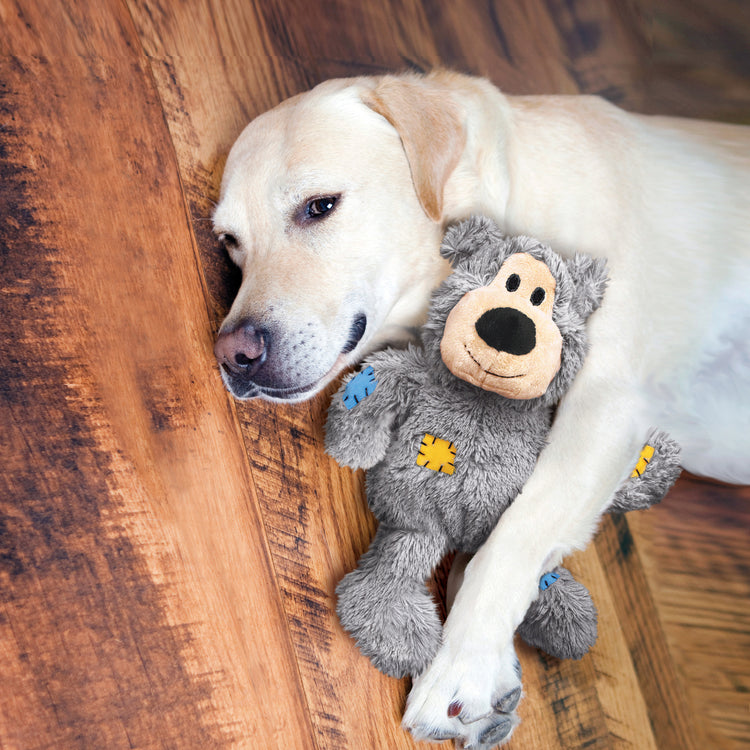 Durable KONG® Wild Knots Bear Dog Rope Toy Assorted: Perfect for Play & Chewing