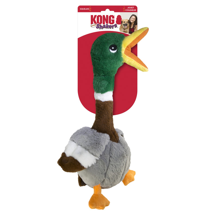 Interactive Fun with KONG® Shakers™ Honkers Duck Dog Toy