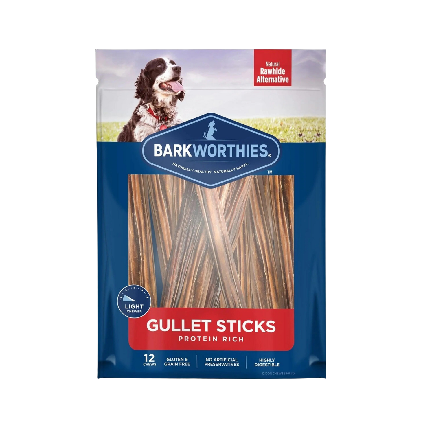Barkworthies Beef Gullet - Sticks 6''