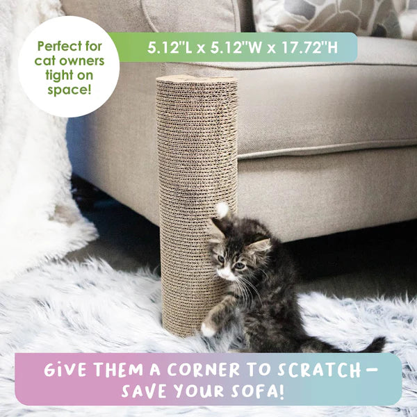 Ultimate Kitty Corner Cat Scratching Post for Happy Paws (2 pieces)